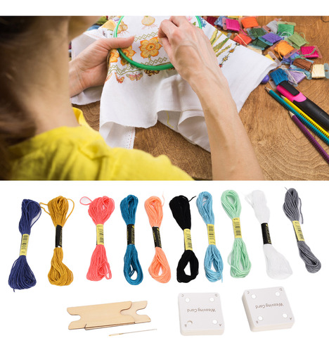 Weaving Kit, 30 Unidades, Prácticas Tarjetas Blancas Para Ta