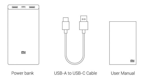 Imagen 7 de 8 de Xiaomi Power Bank 2c Qc 3.0 Carga Rapida 20000 Mah Dual Usb