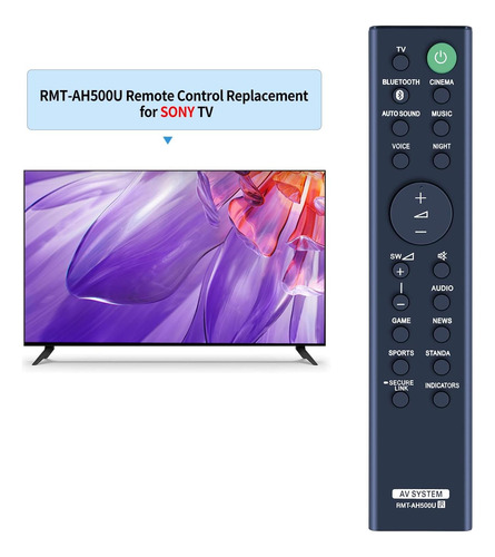 Nuevo Ajuste De Reemplazo De Control Remoto Rmt-ah500u Para