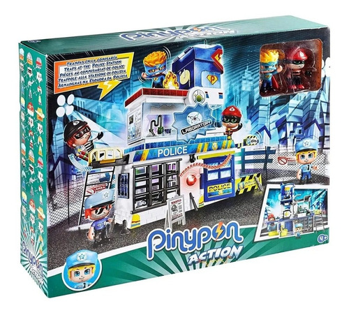 Pinypon Action Comisaria Luz Figuras Playset Nene @mca