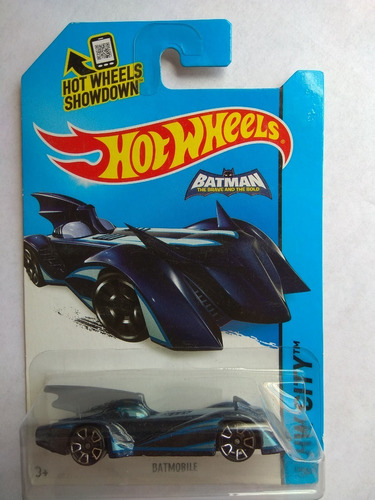Hot Wheels Batman Batimovil Brave & The Bold 2015 Azul Ba1