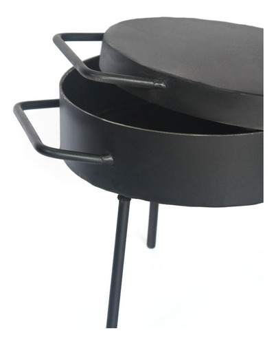 Kit Disco De Arado Paellera Mediana 42 Cm + Mechero Quemador Para Gas Natural Y Envasado + Tapa Bifera Premium Nicstore