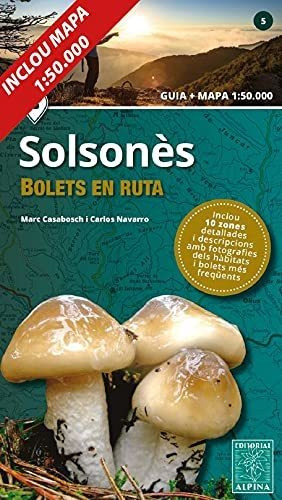 Solsonès. Bolets En Ruta 1:50.000