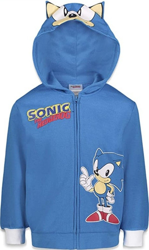 Sueter De Sonic Boom 100% Original Sega Talla 6 Y8