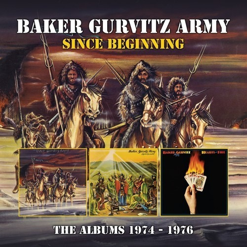 Cd Baker Gurvitz Army Since Beginning: Albums 1974-1976