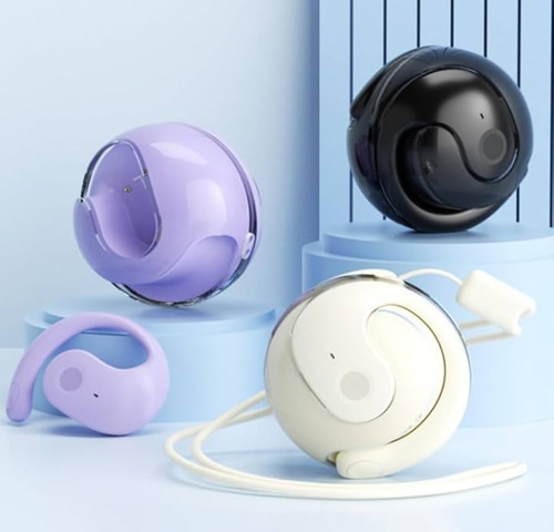 Audifonos Conduccion Osea Ows Earbuds Violeta