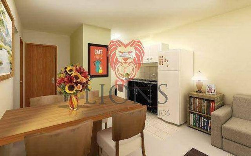 Apartamento Com 2 Dormitórios À Venda, 43 M² - Jardim Betânia - Cachoeirinha/rs - Ap0057