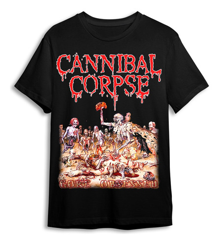 Polera Cannibal Corpse - Gore Obsessed - Holy Shirt