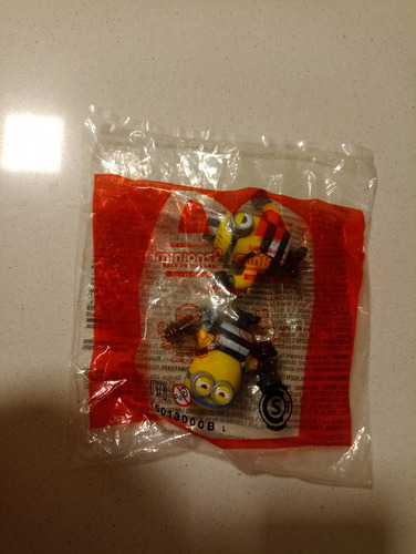 Muñecos Minions 2 Presos - Nace Un Villano - Mc Donalds 2020 (Usado)