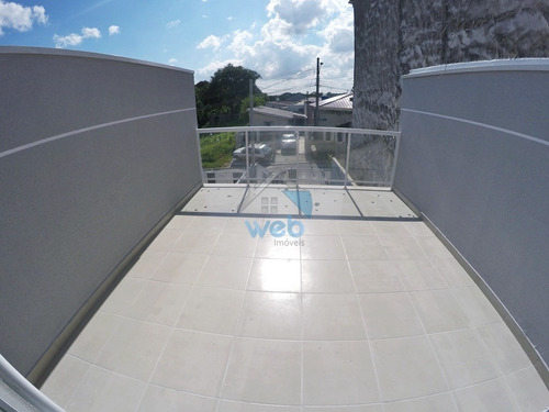 Imagem 12 de 26 de Excelentes Casas Com Ático À Venda Na Região Do Pompéia, No Bairro Tatuquara, Com Dois Quartos, Sala, Cozinha, Banheiro Social E Ático. - Ca01811 - 70333926
