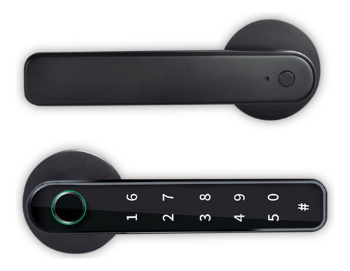 Cerradura Biometrica Compacta Huella Smart Bluetooth Tbcin