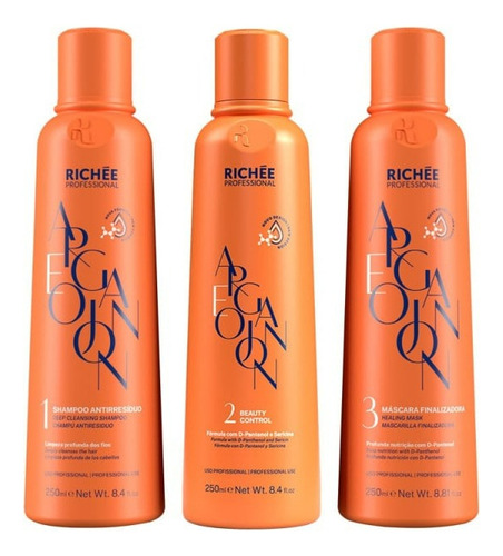  Progressiva Richée Argan e Ojon antifrizz de 750mL 750g