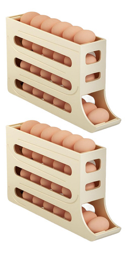 Organizador De Huevos De 4 Niveles Para Refrigerador, Store×