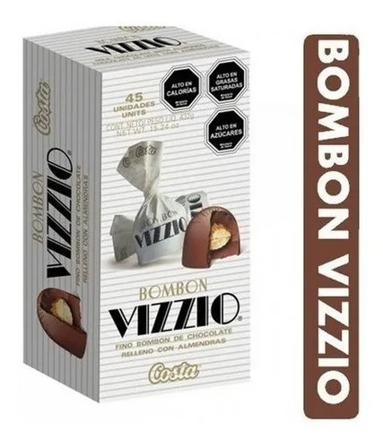 comprar Chocolates - Bombon Vizzio Caja De  45 Unidades
