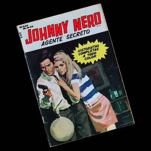 ¬¬ Cómic Johnny Nero Nº8 / Zig Zag / Año 1966 Zp