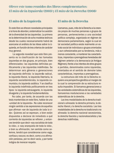 El Mito De La Izquierda. El Mito De La Derecha Gustavo Bueno