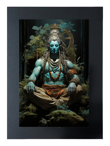 Cuadro De Dios Shiva Mahadeva Mitología Hindú # 8