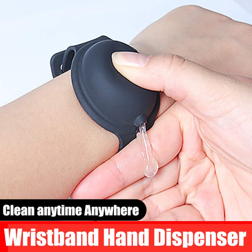 Dispensador Manual De Pulsera Recargable De Silicona