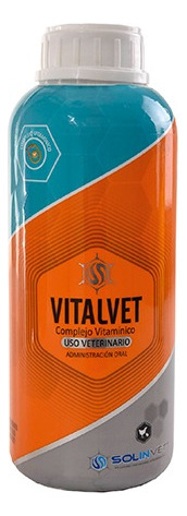 Vitalvet, Complejo Vitamínico Para Aves 3,6 Litros, Solinvet