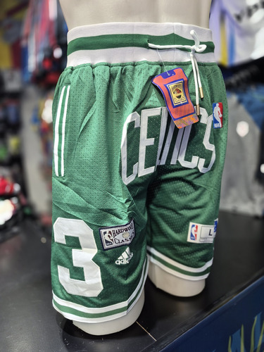 Short Bermuda Nba Básquet Boston Celtics Verde Verde M