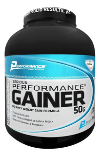 Hipercalórico Serious Gainer - Performance 3kgs Sabor Baunilha