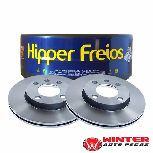 Disco Freio Dianteiro Saveiro Santana Parati Tds 83/09 Hf02a
