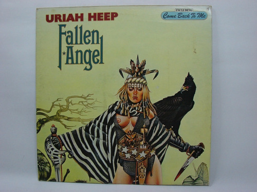 Vinilo Uriah Heep Fallen Angel 1978 Alemania,gatefold + Inse