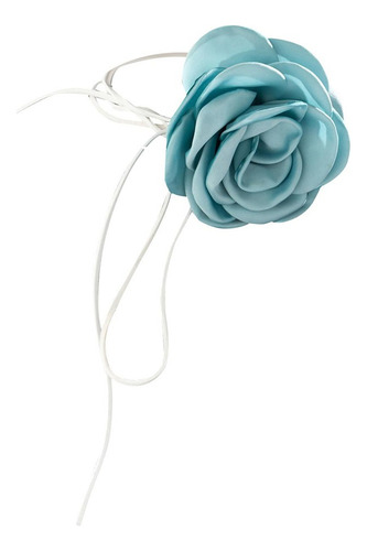 Gargantilla De Flores Rosas Gargantilla Floral Estilo