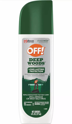 Off Spray Extra Duración Repelente 177ml Original Vence 2027