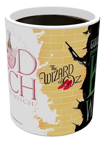 Morphing Tazas Wizard Of Oz (good Witch Bad Witch) - Taza De