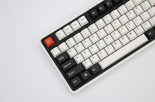 Varmilo Minilo Vxt81 Retro 75% Hotswap Triple Modo Blanco Inglés Internacional (Reacondicionado)