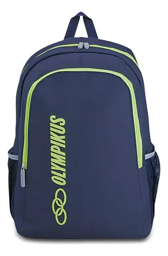 Mochila Casual Olympikus Essential Marinho/Lime
