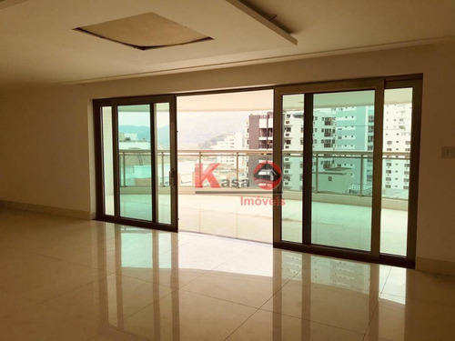 Imagem 4 de 12 de Apartamento Alto Padrão Com 4 Dormitórios À Venda, 490 M² Por R$ 8.480.000 - Ponta Da Praia - Santos/sp - Ap10847