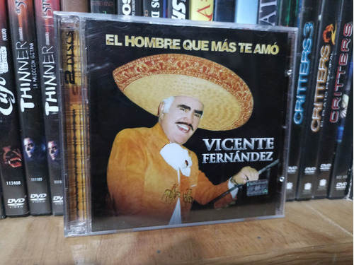 Vicente Fernandez / El Hombre Que Mas Te Amo / Cd+dvd Mex 