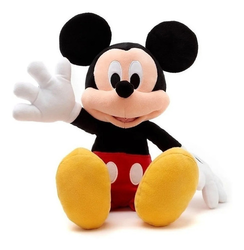 Muñeco Mickey Peluche Grande Con Luz Juguete Disney Ditoys