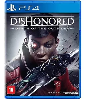 Dishonored Death Of The Outsider Ps4 Midia Fisica Lacrado