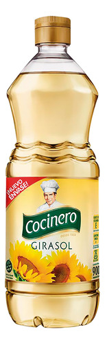 Aceite Cocinero Girasol Botella 900 Ml
