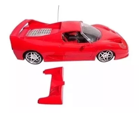 Carro controle remoto ferrari f50 1 20 49mhz candide