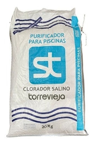Imagen 1 de 1 de Sal Piscina Purificador Salinizador 20kg, Amatuagua