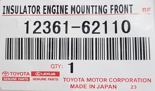 Base De Motor Delantera Frontal Toyota 4runner Meru Prado