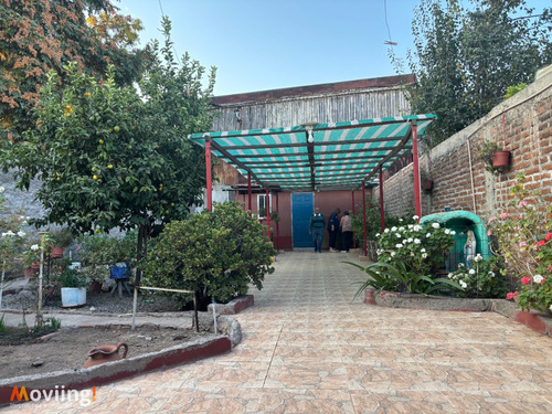 Terreno Y Casa Ubicada En Quinta Normal A Pasos De Autopista