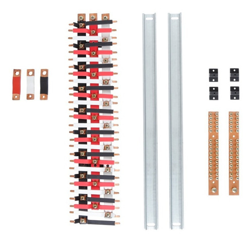 Kit Barramento Trifásico 225a P/56circuitos C/termo Retrátil