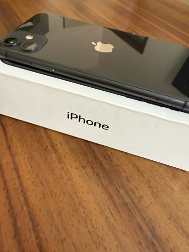 Apple iPhone 11 (64 Gb) - Negro Pila Nueva, Listo Para Agregar Id (Usado)