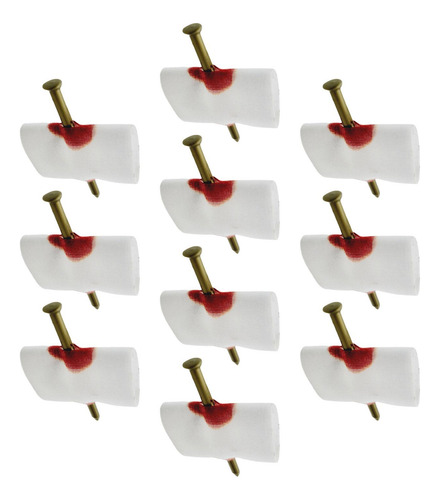 10x Unhas Falsas Através De Unhas, Brinquedos Horríveis,