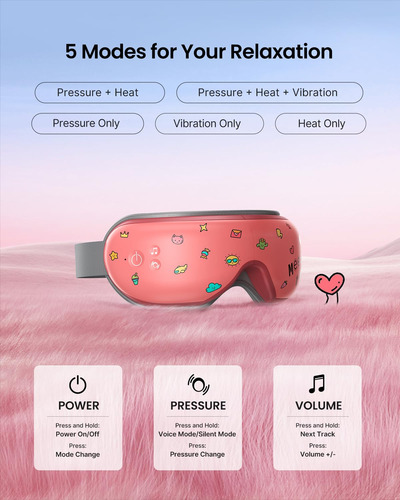 Masajeador De Ojos Renpho Eyeris 1 Con Calor Para Mujeres Y