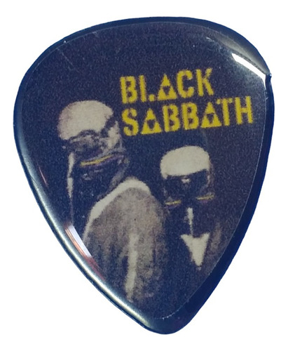 Black Sabbath Prendedor Resina Banda De Rock Tipo Pin Broche