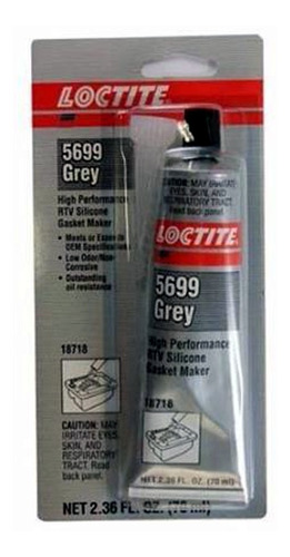 Silicona No Corrosiva Forma Junta 5699 Grey Loctite 70 Ml