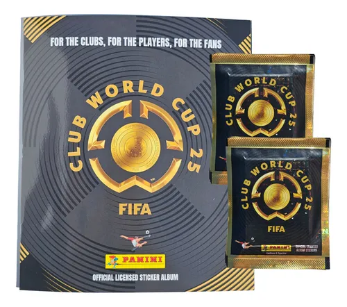 Figuritas Mundial De Clubes 2025 Panini Album + 40 Sobres Fs