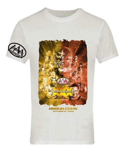 Playera Lucha Libre Aaa Hombre Triplemania Xxx Od76750