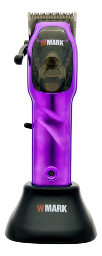 Máquina De Afeitar Cabello Wmark Modelo:9003 Violeta 